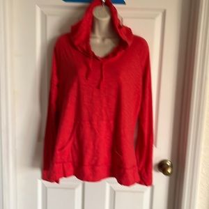 Columbia red/ orange long sleeves hoodie
